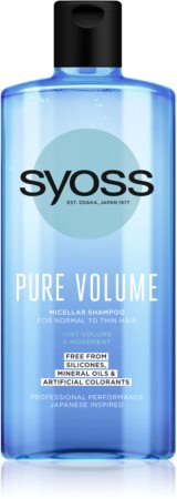 Syoss Pure Volume Volumen-Mizellen-Shampoo Silikonfrei