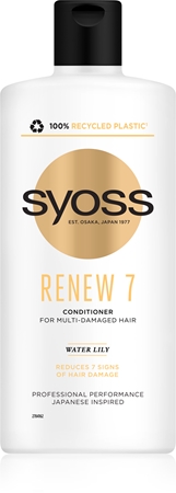 Syoss Renew 7 Intensivt regenererande balsam För mycket skadat hår