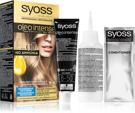Syoss Oleo Intense μόνιμη βαφή μαλλιών με έλαιο