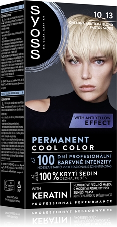 Syoss Permanent Cool Color permanentna barva za lase s hladnim podtonom