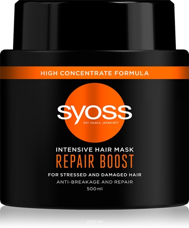Syoss Intense Repair Boost Tiefenwirksame Haarmaske gegen brüchiges Haar