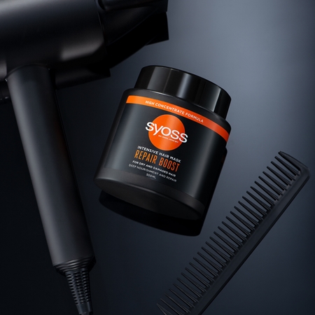 Syoss Intense Repair Boost Tiefenwirksame Haarmaske gegen brüchiges Haar