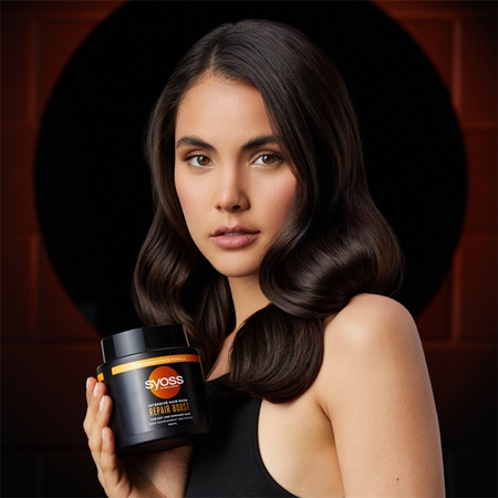 Syoss Intense Repair Boost Tiefenwirksame Haarmaske gegen brüchiges Haar