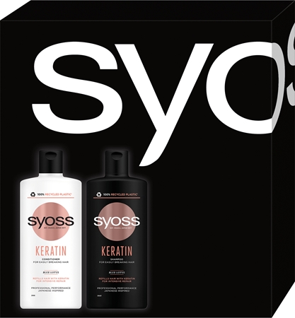 Syoss Keratin Gavesæt (Til at behandle hårskørhed)