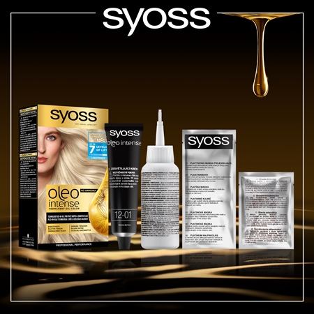 Syoss Oleo Intense permanentna barva za lase z oljem