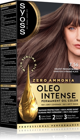 Syoss Oleo Intense Permanent Hair Dye with oil