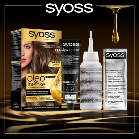 Syoss Oleo Intense coloration cheveux permanente à l'huile