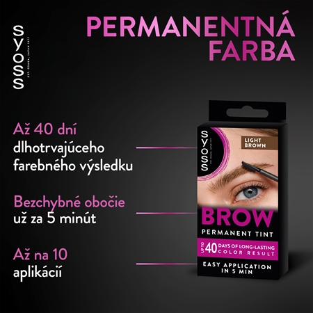 Syoss Brow Tint farba na obočie