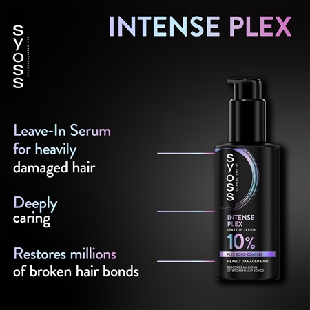 Syoss Intense Plex ser fara clatire pentru par foarte deteriorat