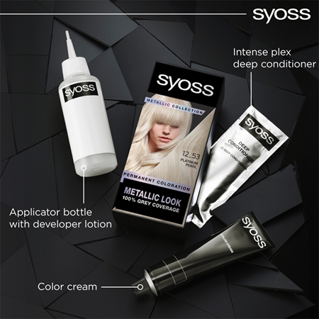 Syoss Color Metallic Collection permanentná farba na vlasy