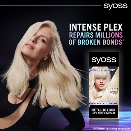 Syoss Color Metallic Collection permanentná farba na vlasy