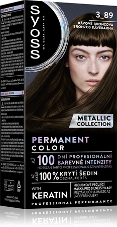 Syoss Color Metallic Collection trwała farba do włosów
