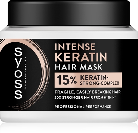 Syoss Intense Keratin masque intense pour cheveux à la kératine