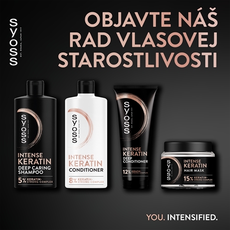 Syoss Intense Keratin intenzívna maska na vlasy s keratínom