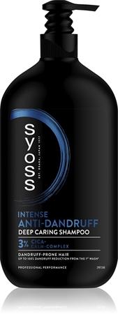 Syoss Intense Anti-Dandruff Pretblaugznu šampūns sausai un niezošai galvas ādai
