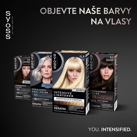Syoss Intensive Lightener odbarvovač pro zesvětlení vlasů