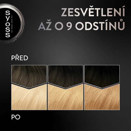 Syoss Intensive Lightener odbarvovač pro zesvětlení vlasů