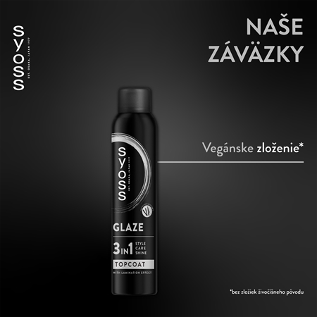 Syoss Intense Glaze Topcoat lesk na vlasy