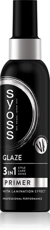Syoss Intense Glaze Primer spray coiffant protecteur brillance