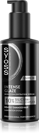 Syoss Intense Glaze High Concentration Serum Leave-in Serum for very damaged hair