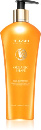 T-LAB Professional Organic Shape ενυδατικό σαμπουάν για σπαστά και σγουρά μαλλιά