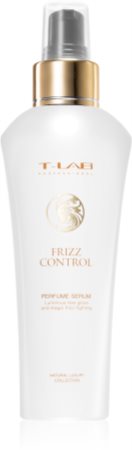 T-LAB Professional Frizz Control ορός για τα μαλλιά για την αντιμετώπιση του κρεπαρίσματος μαλλιών