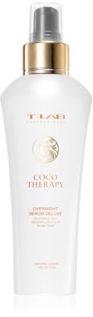 T-LAB Professional Coco Therapy serum regenerador de noche con efecto revitalizante para cuero cabelludo