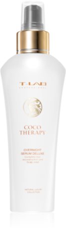 T-LAB Professional Coco Therapy αναγεννητικός ορός νύχτας με αναζωογονητική επίδραση για δέρμα της κεφαλής