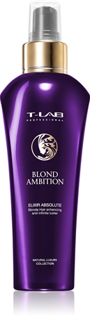 T-LAB Professional Blond Ambition aceite nutritivo para cabello rubio y con mechas