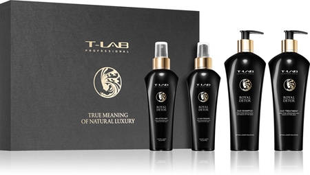 T-LAB Professional Royal Detox darilni set za lase