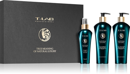 T-LAB Professional Natural Lifting dárková sada (pro objem vlasů)