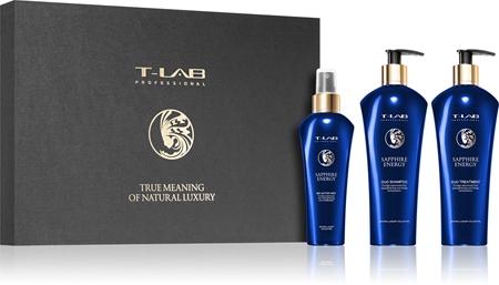 T-LAB Professional Sapphire Energy darilni set za krepitev las