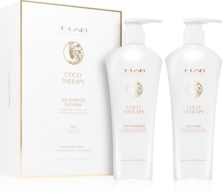 T-LAB Professional Coco Therapy dárková sada pro posílení vlasů