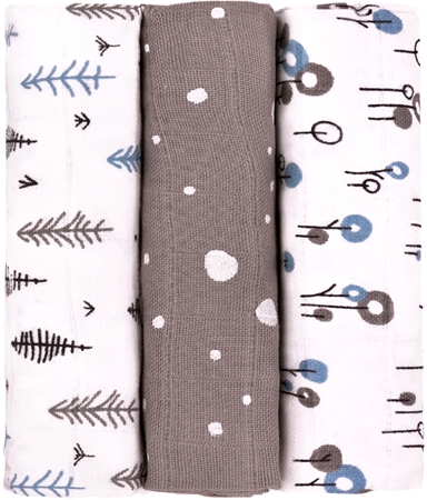 T-TOMI TETRA Grey Trees текстильні підгузки