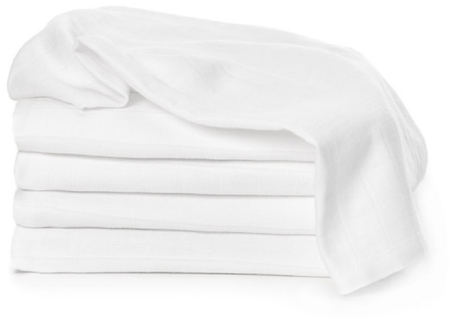 T-TOMI TETRA Cloth Diapers EXCLUSIVE COLLECTION White muselinas