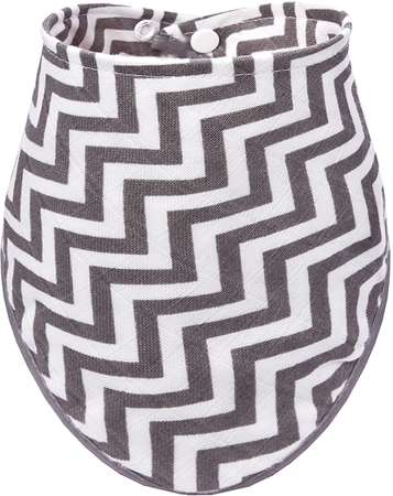 T-TOMI BIO Bamboo Bibs Grey Roofs нагрудник
