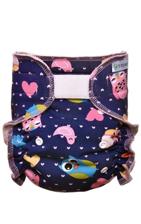 T-TOMI Pant Diaper Changing Set Velcro pratelná kalhotková plena s vkládací plenou na suchý zip