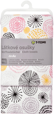 T-TOMI Cloth Towels Circles toalla
