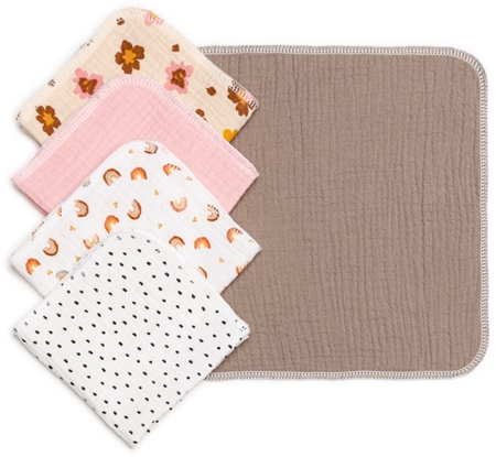T-TOMI BIO Muslin Napkins wipes