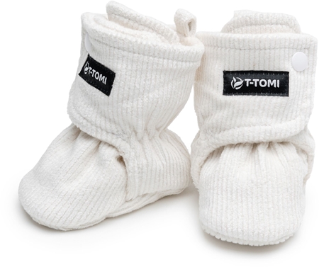 T-TOMI Booties Cream baby shoes