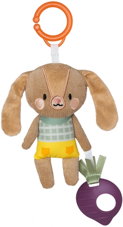 Manhattan Toy Skwinkle – Beißring & Rassel-Spielzeug Für Babys | BPA-freier Kunststoff & Holz | Fördert Motorische Fähigkeiten