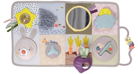 Taf Toys Developmental Activity Center Urban Garden mantita de juegos con actividades