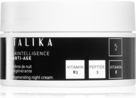 Talika Skintelligence Anti-Age Regenerating Night Cream regenerační noční krém proti stárnutí a na zpevnění pleti