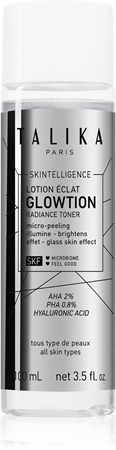 Talika Skintelligence Glowtion sanfte peelende Milch mit Hyaluronsäure