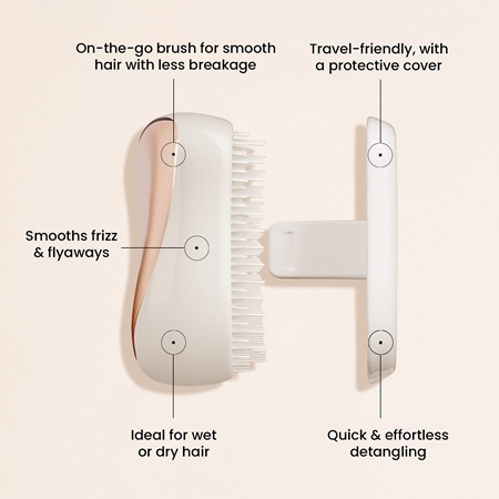 Tangle Teezer Compact Styler Rose Gold Cream kartáč