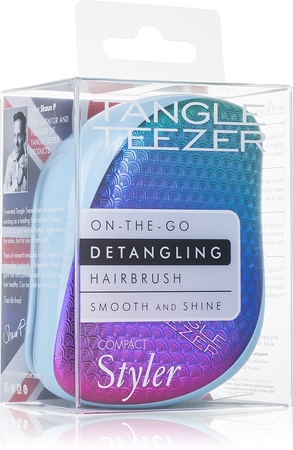 Tangle Teezer Compact Styler Mermaid kartáč pro snadné rozčesání vlasů