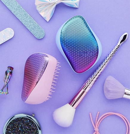 Tangle Teezer Compact Styler Mermaid kartáč pro snadné rozčesání vlasů