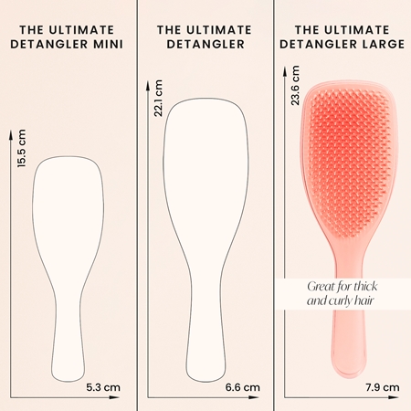 Tangle Teezer Large Ultimate Detangler Peachy Glow kartáč na vlasy