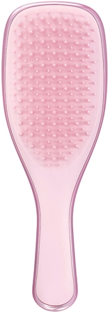 Tangle Teezer Detangler Mini Chrome Satin Pink grzebień do włosów prostych i falowanych
