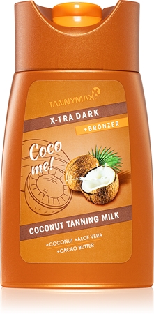 Tannymaxx Coco Me! XtraDark opalovací mléko do solária s bronzerem
